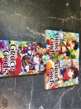 By the grace of the gods manga - volumes 1,2,4